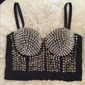 Studded bra